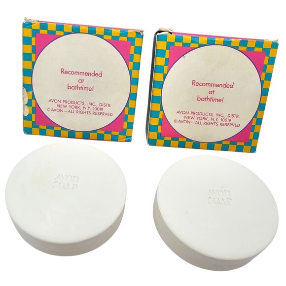Vintage Avon Aspirin Soap 4 Oz New In Box Set of 2 - Picture 2 of 6